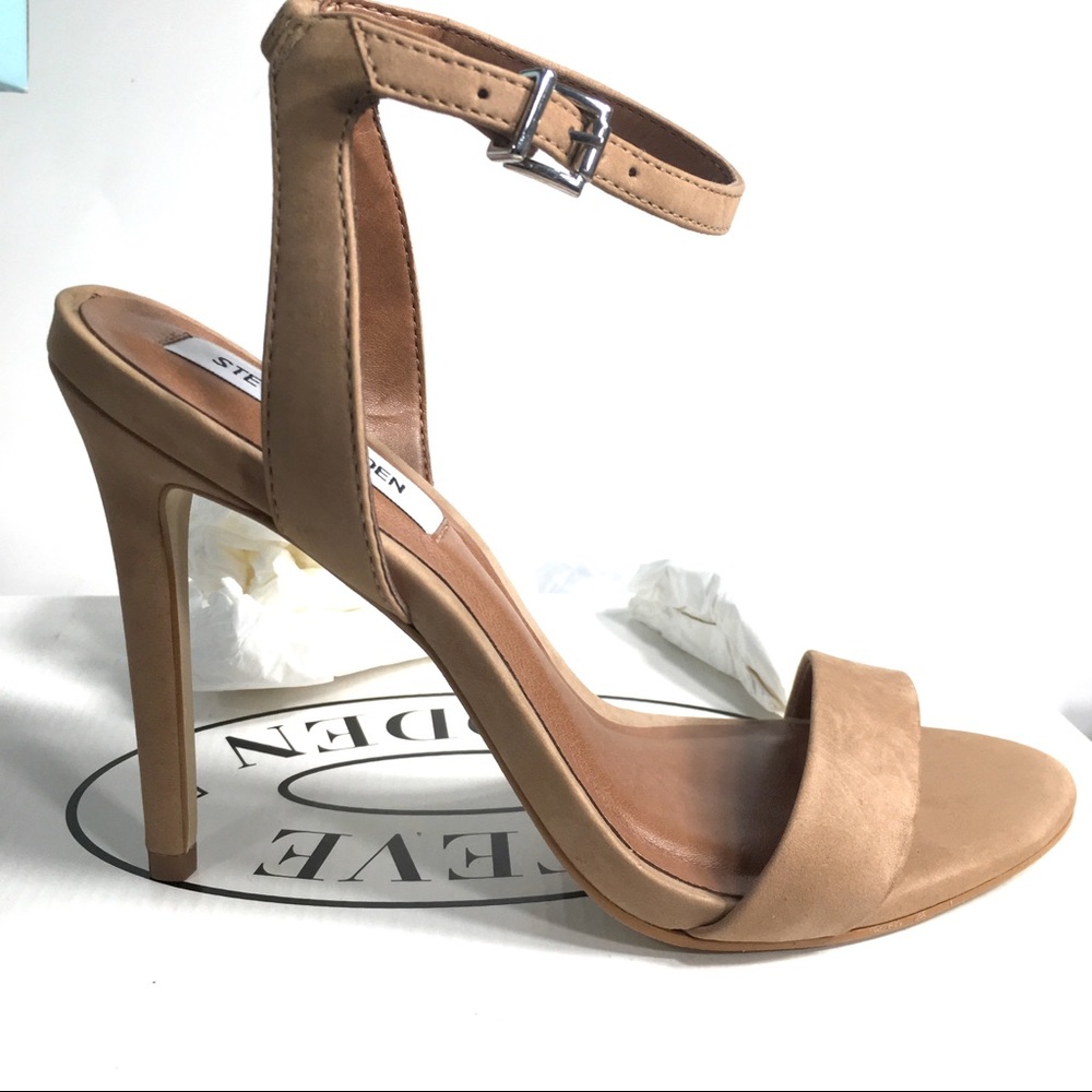Steve Madden Tan Ankle Strap Women's Sandals - Picture 5 of 8